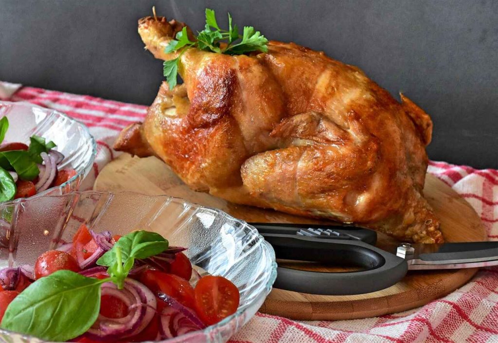 Nigerian Christmas chicken, holiday chicken recipes, chicken for Christmas