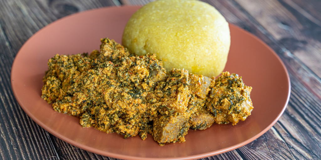 How To Make Egusi Soup Swallow  Nigerian dinner ideas