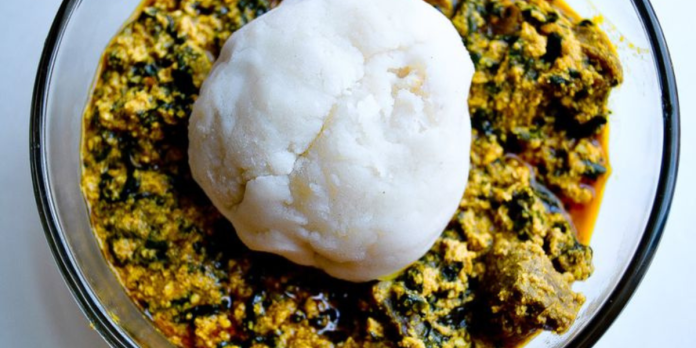 fufu Egusi soup