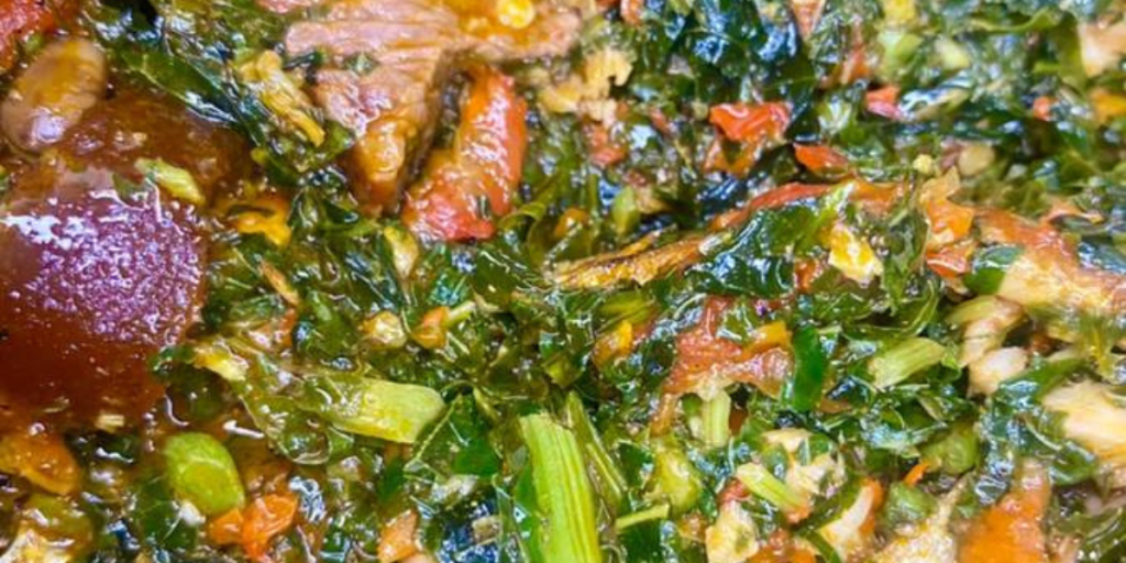 How to Prepare Vegetable Soup
Efo riro recipe
Efo riro