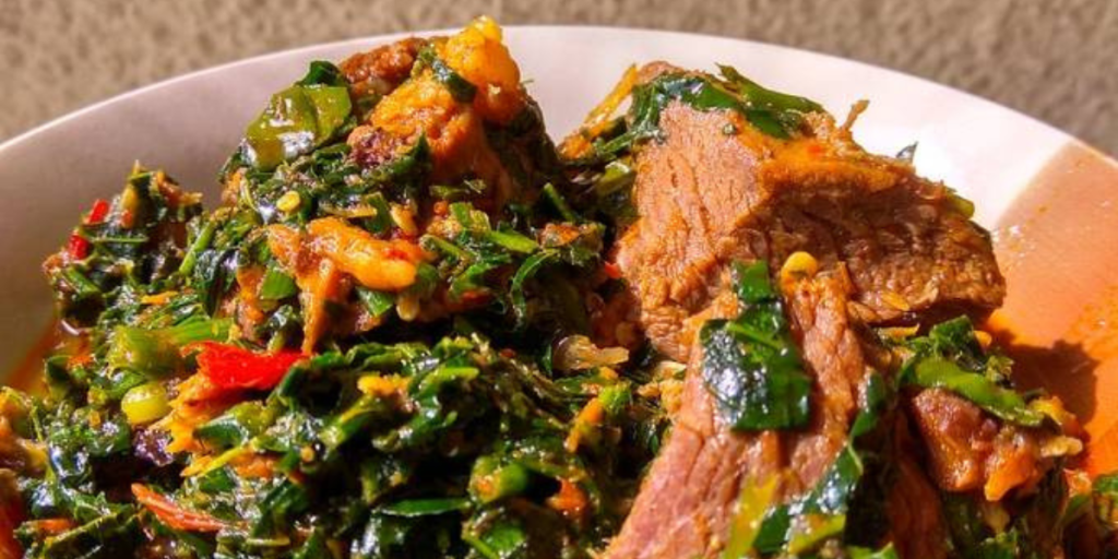 How to Prepare Vegetable Soup
efo riro recipe
efo riro