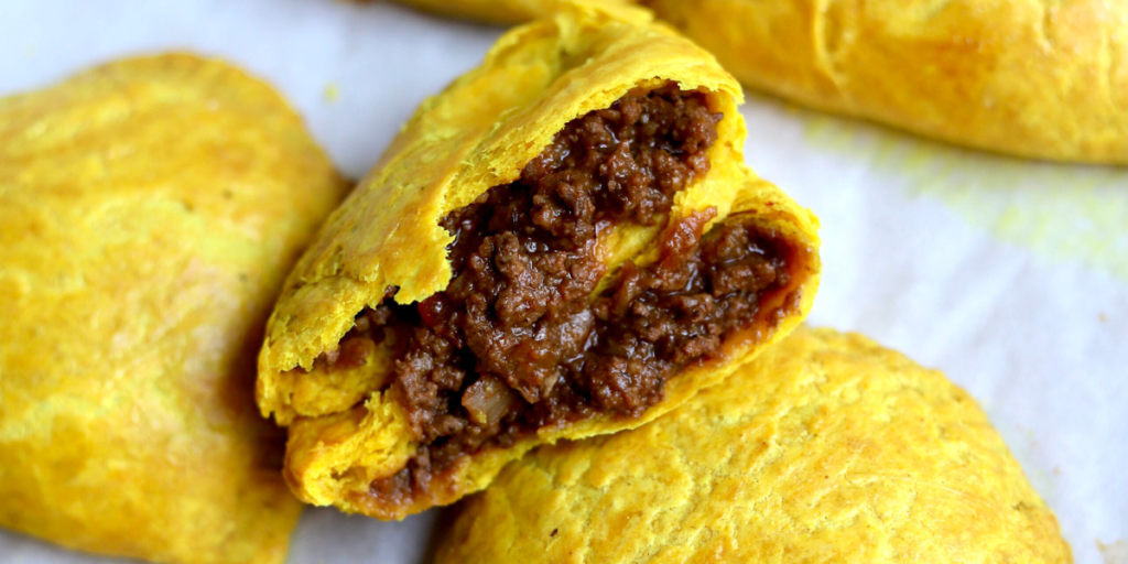 Nigerian Meat Pie Jamaican Patty Jamaican Patties  Christmas meat pie, Nigerian meat pie recipe, holiday meat pie, festive pie recipes