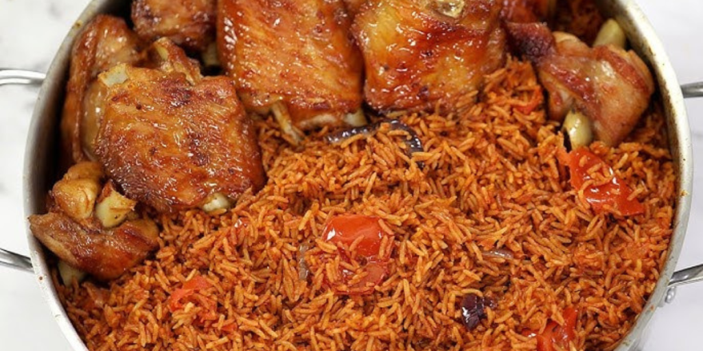 Nigerian Christmas rice, festive rice recipes, Christmas rice dishes, Nigerian party rice